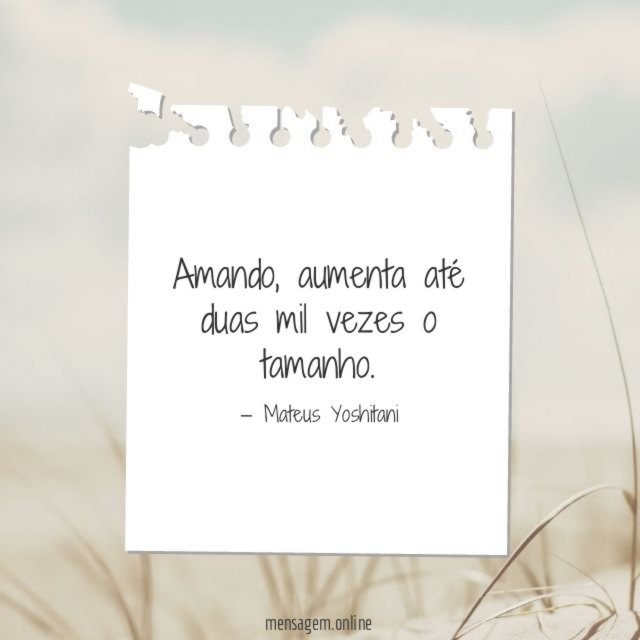 Duas mil vezes o tamanho