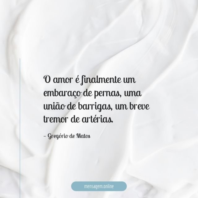 O amor é finalmente