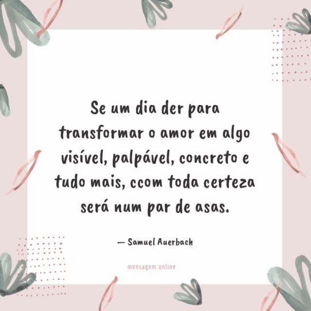 Se um dia der para transformar