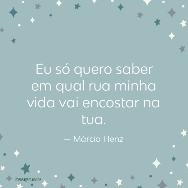 Eu só quero saber em qual