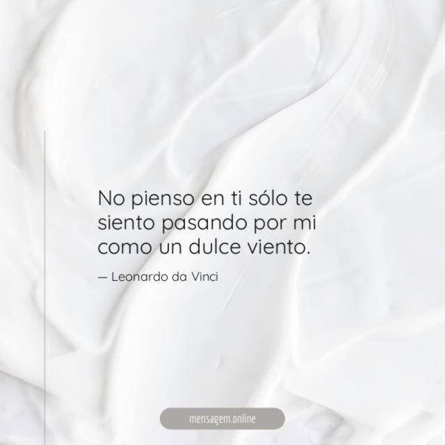 No pienso en ti