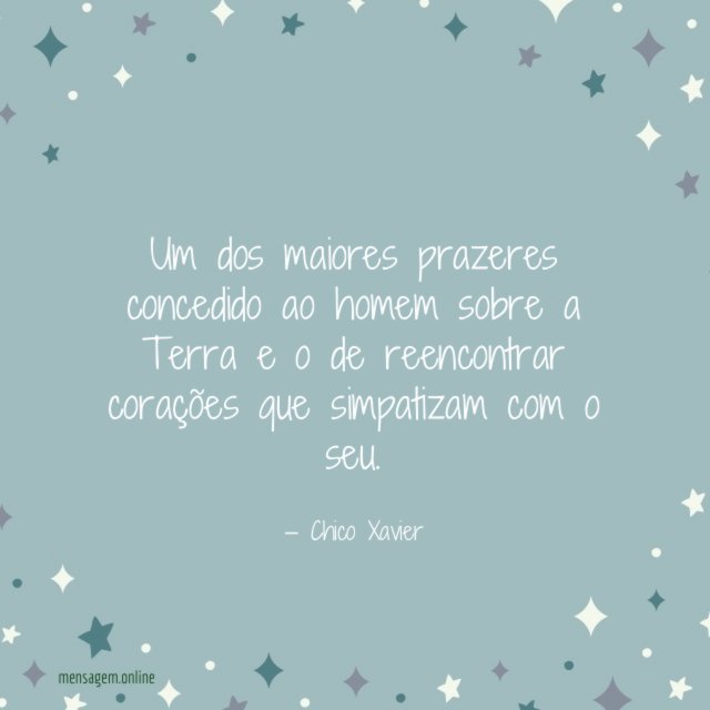 Um dos maiores prazeres