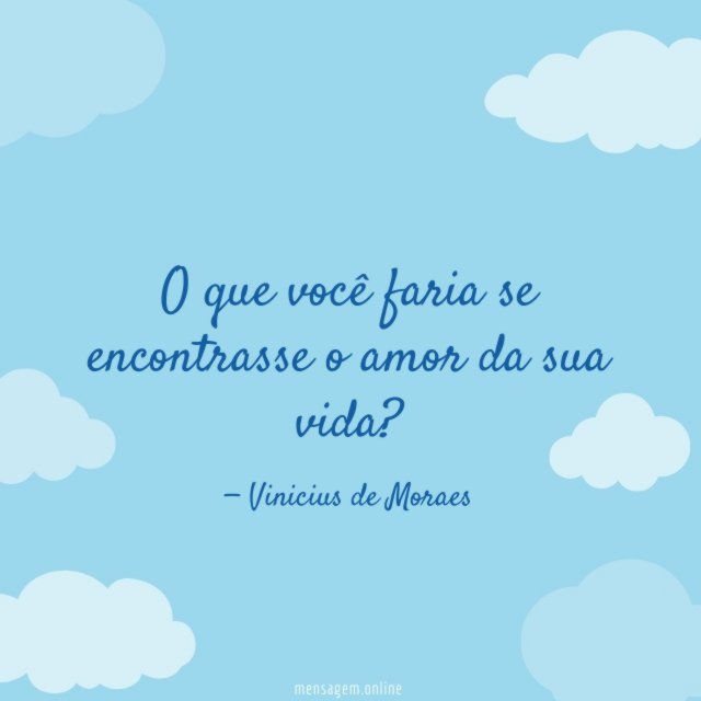 O que você faria se