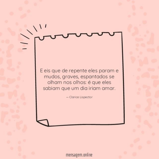 De repente eles param