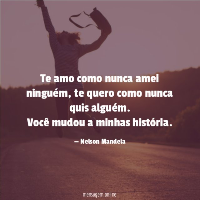 Te amo como nunca amei