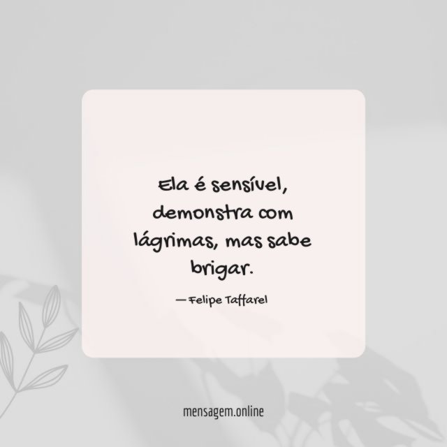Demonstra com lágrimas