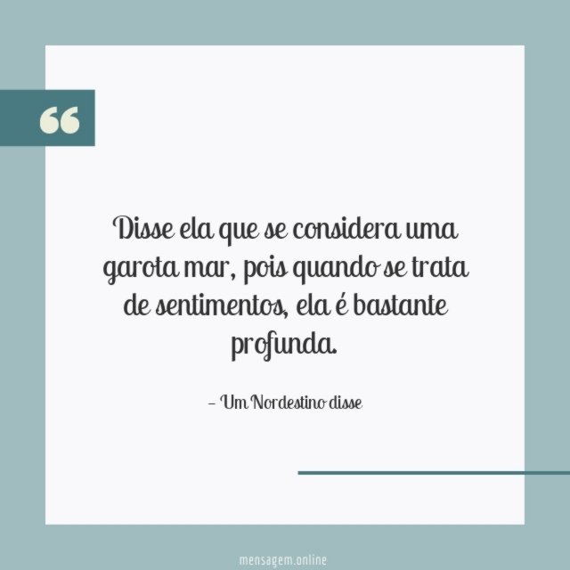 Uma garota mar