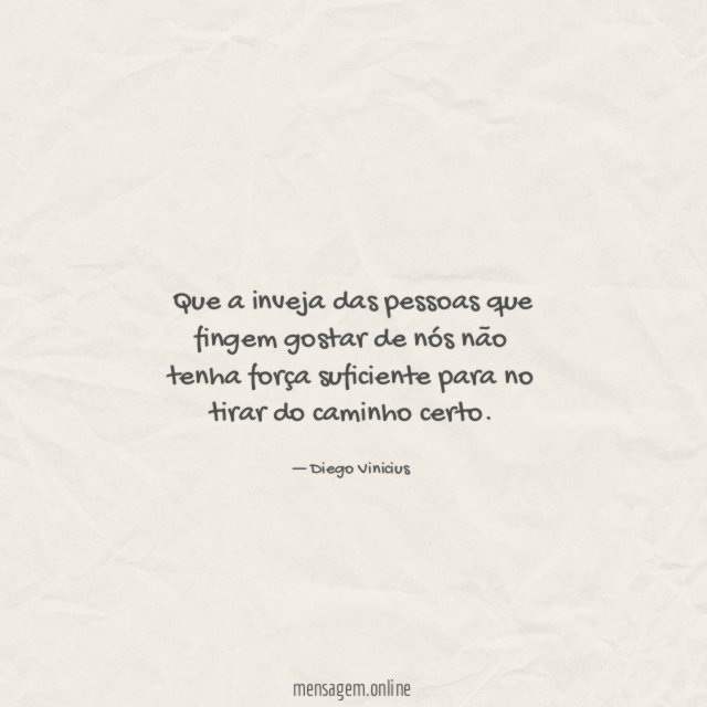 Fingem gostar de nós