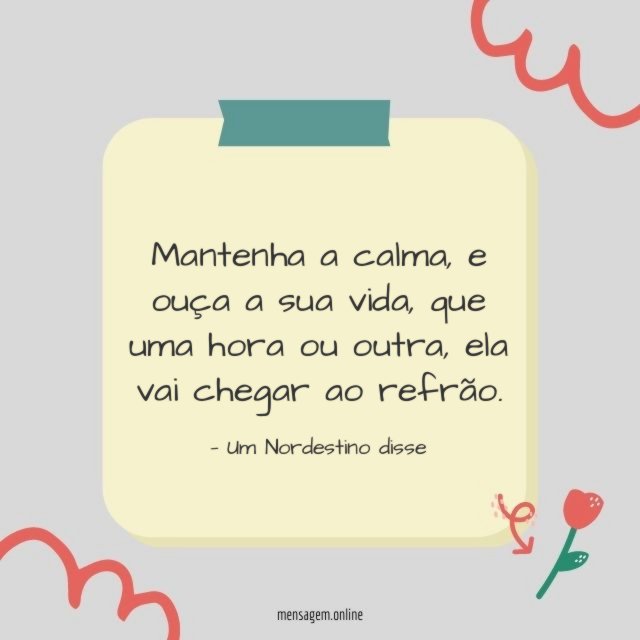 Ela vai chegar ao refrão