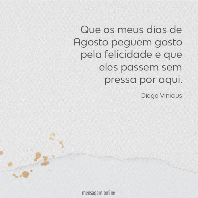 Peguem gosto pela felicidade