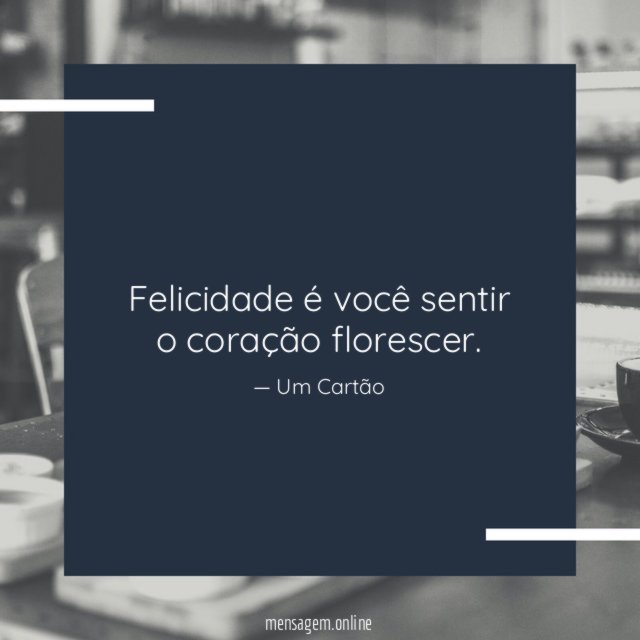 Sentir o coração florescer
