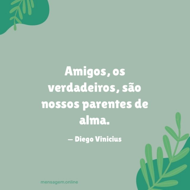 Nossos parentes de alma