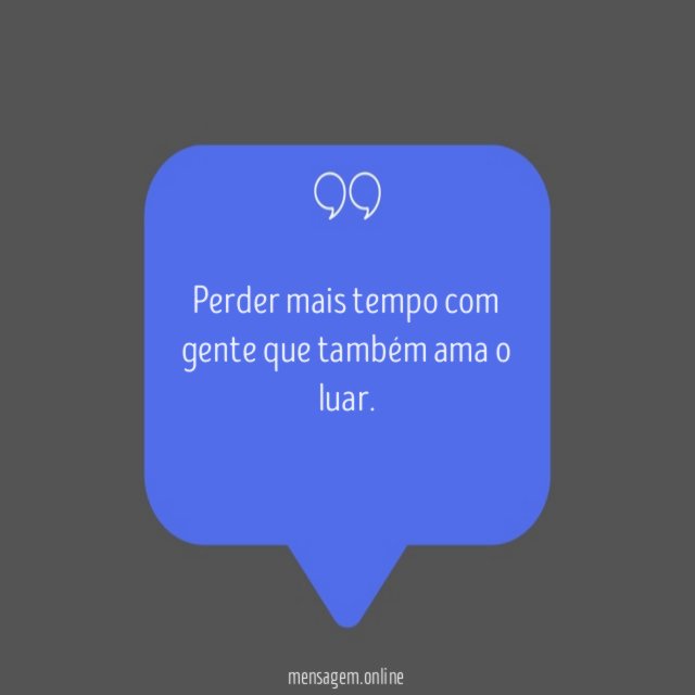 Perder mais tempo com gente