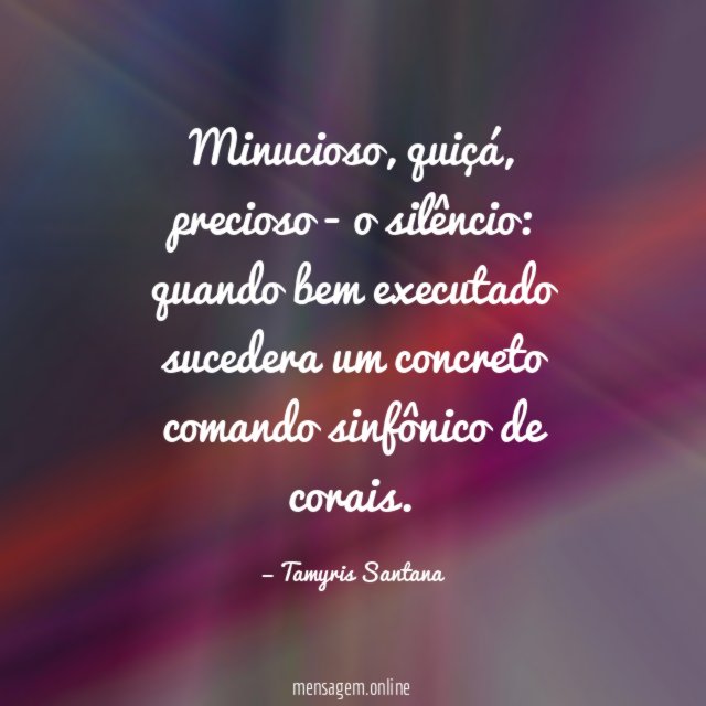 Minucioso