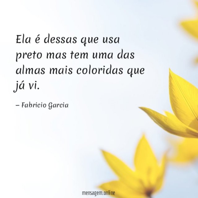 Ela é dessas que usa preto