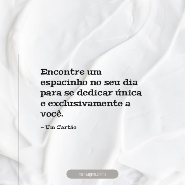 Encontre um espacinho