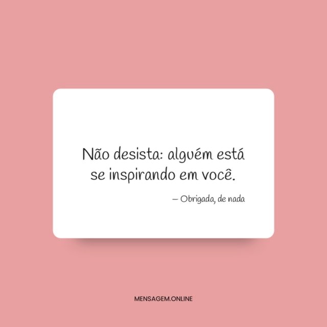 Se inspirando em você