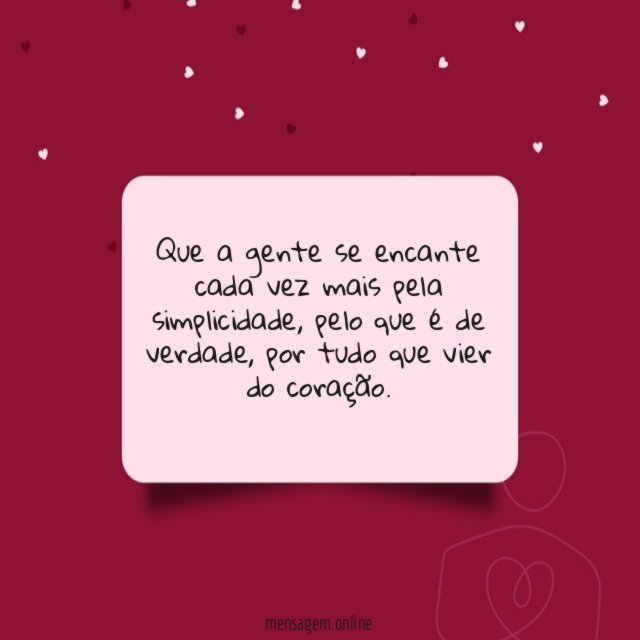 Que a gente se encante