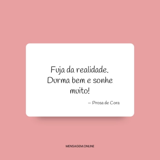 Fuja da realidade