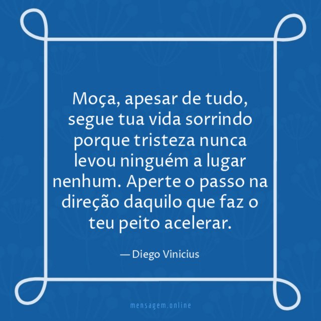 Faz o teu peito acelerar