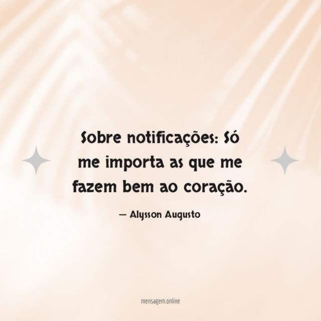 Sobre notificações
