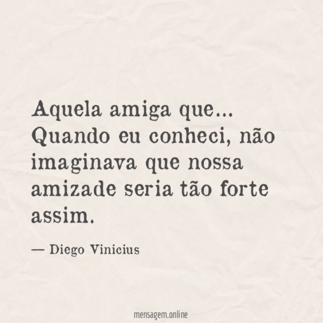 Seria tão forte assim