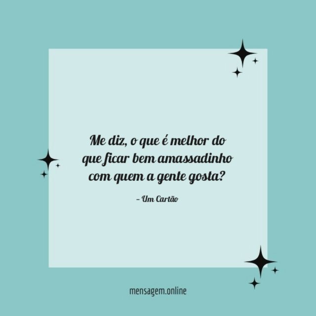 Bem amassadinho