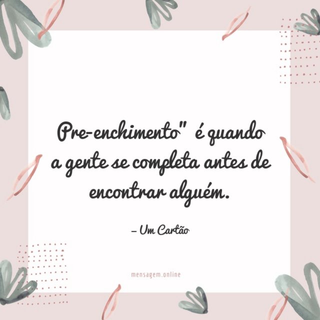 Pre-enchimento