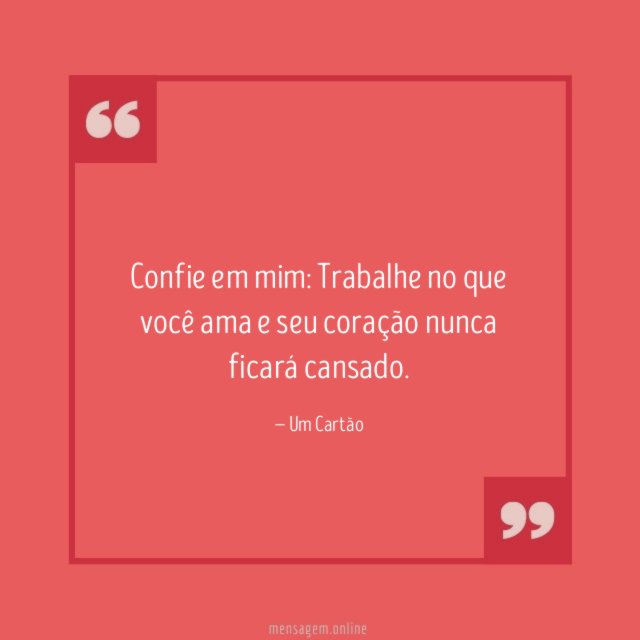 Confie em mim