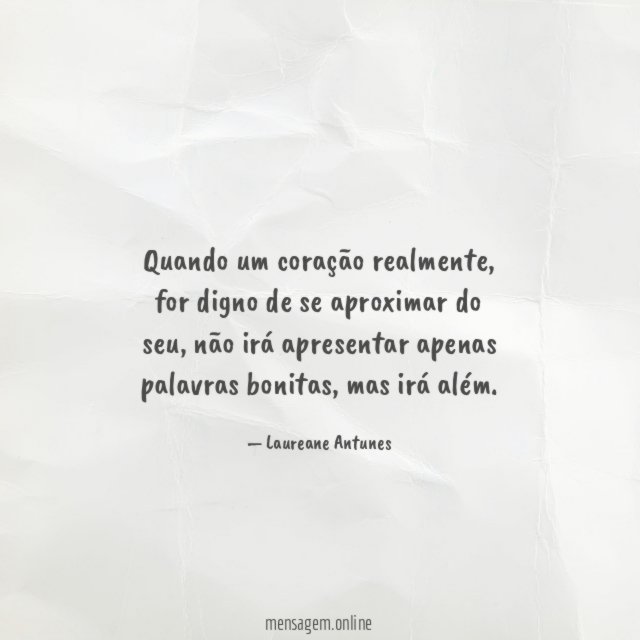 For digno de se aproximar