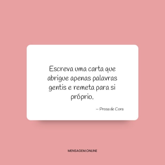 Escreva uma carta