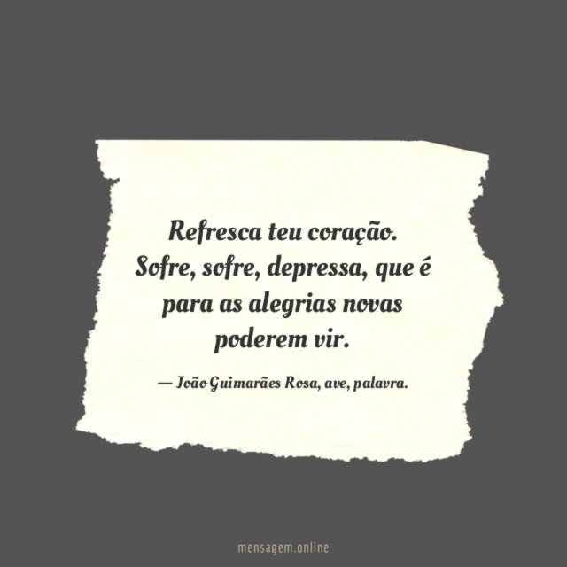Refresca teu coração