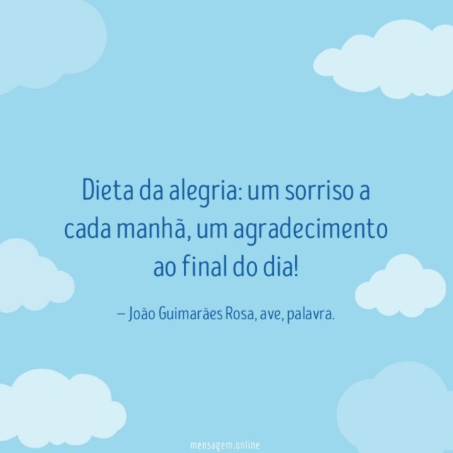 Dieta da alegria