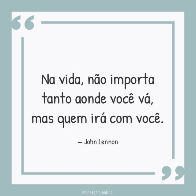 Mas quem irá com você