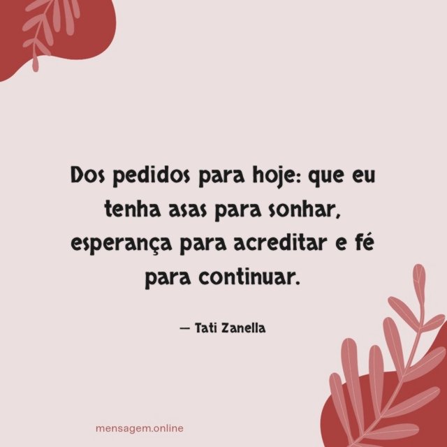 Dos pedidos para hoje