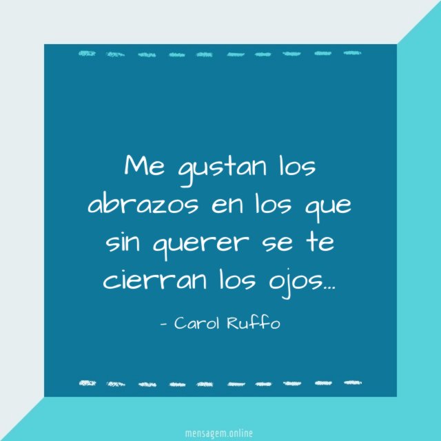 Me gustan los abrazos