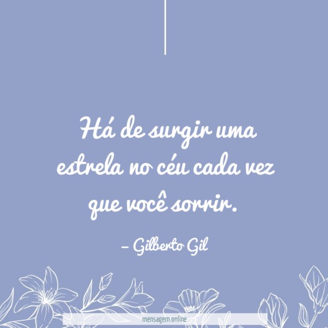 Há de surgir uma