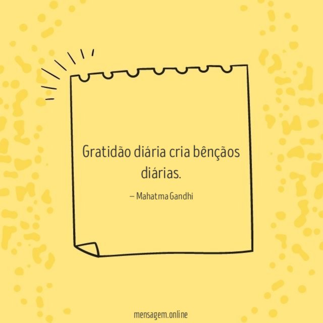 Gratidão diária