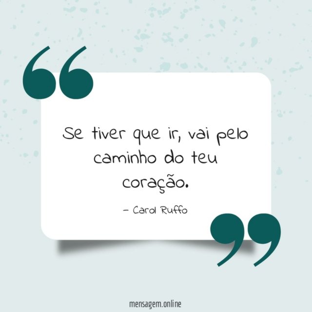 Vai pelo caminho