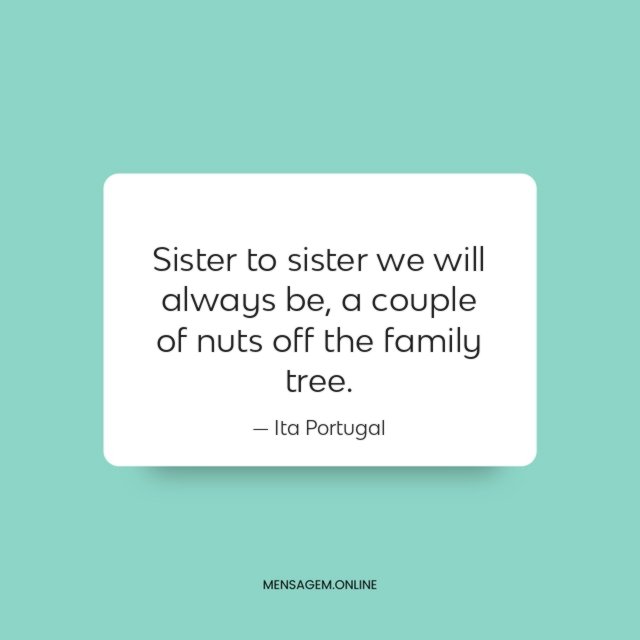 Sister to sister
