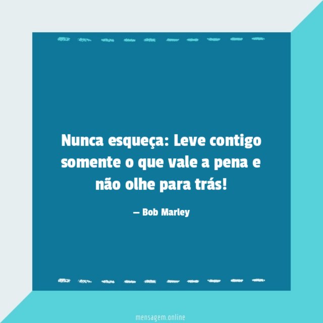 Nunca esqueça