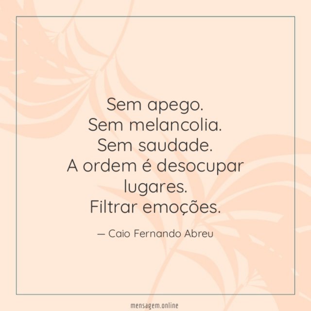 Sem apego
