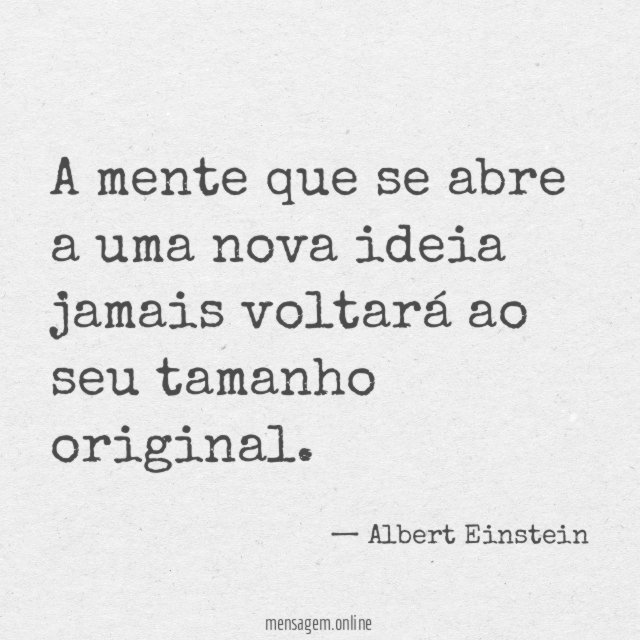 A mente