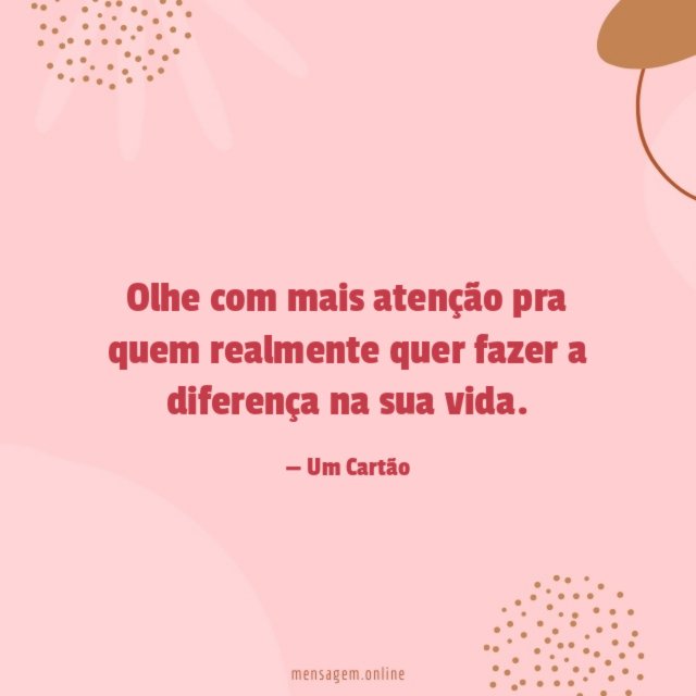 Olhe com mais atenção