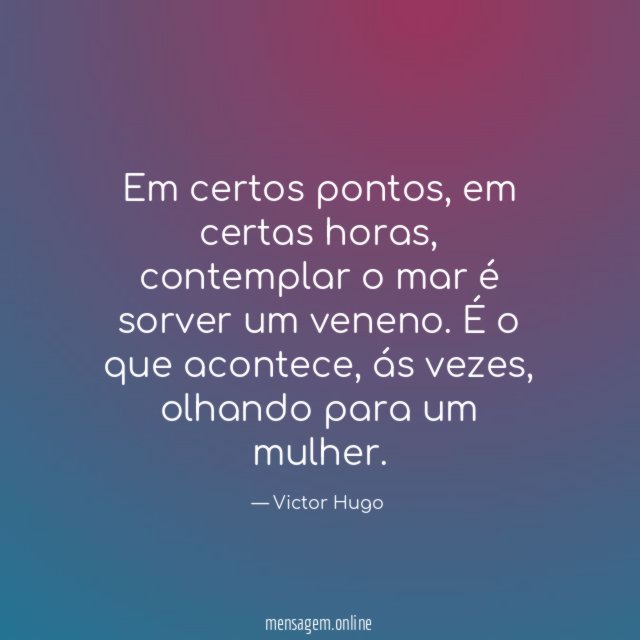 Em certos pontos