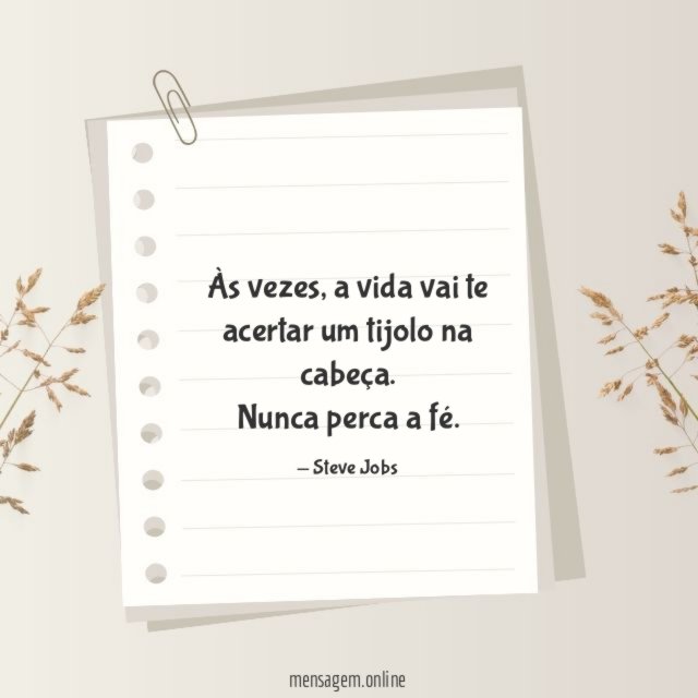 Acertar um tijolo na cabeça
