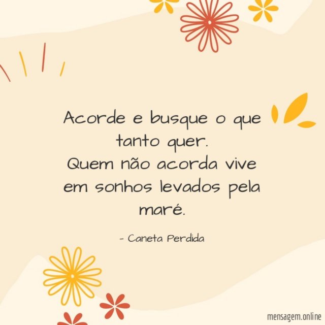 Acorde e busque