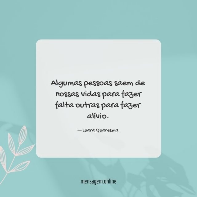 Outras para fazer alívio