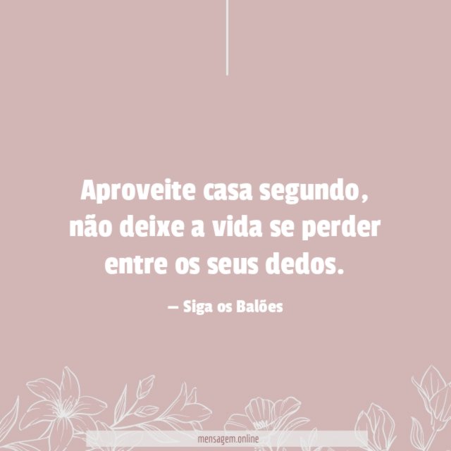Aproveite casa segundo