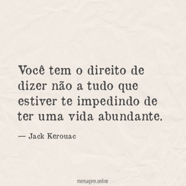 Você tem o direito de dizer